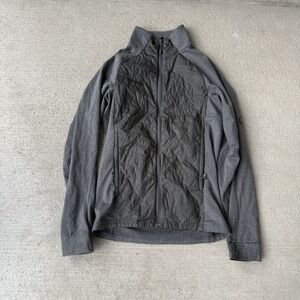 Mammut Woman's Teewinot Hybrid Fleece Slim Fit Olive/Gray Jacket Size S